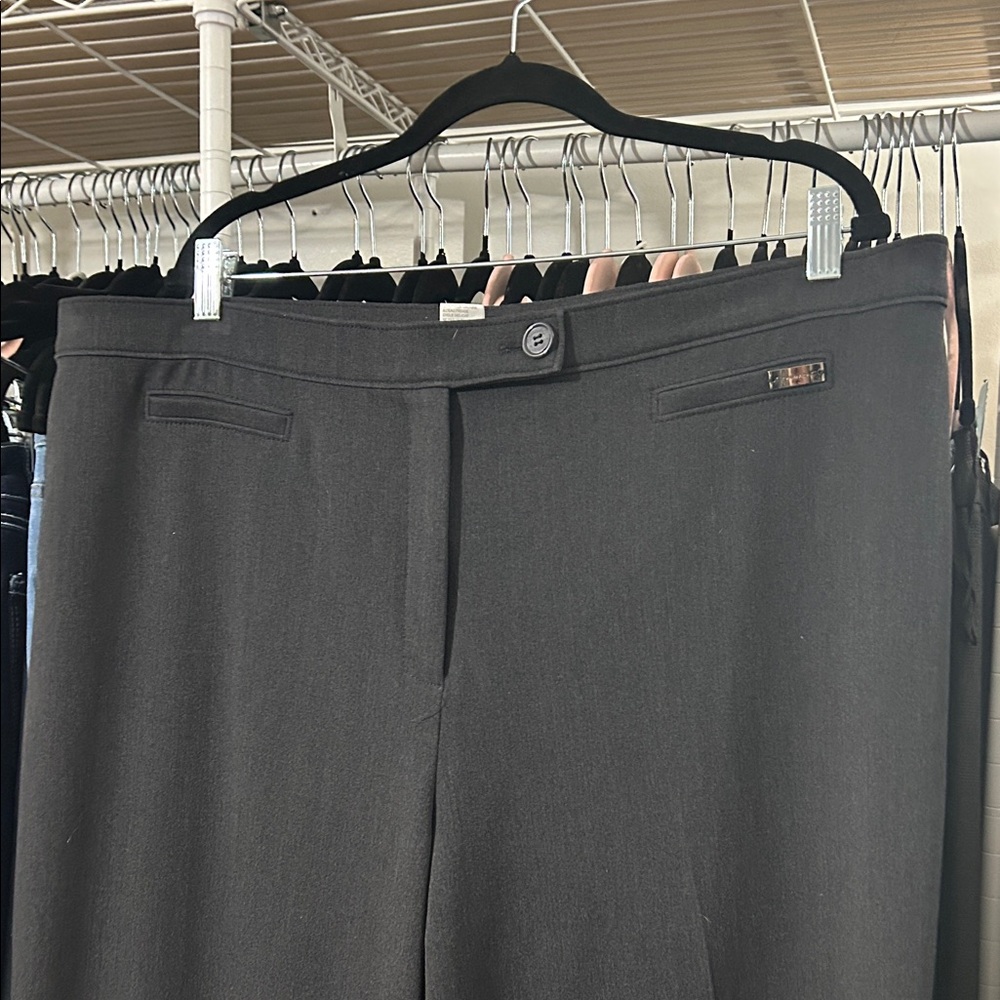 Elegant Gre Wide Leg Women's Pants